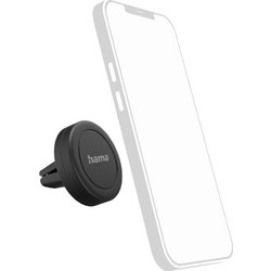Hama AutoHandyhalterung Magnet fr Lftung 360 Grad drehbar universal (00201517)