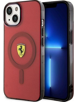 Ferrari Translucent Magsafe - θήκη για Apple iPhone 14 - Κόκκινο