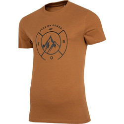 4F Ανδρικό Αθλητικό T-Shirt Rusted H4Z22-TSM022-83S