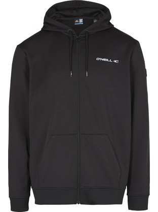 O'Neill Rutile Ανδρική Ζακέτα Fleece με Κουκούλα και Φερμουάρ Μαύρη 2350037-19010