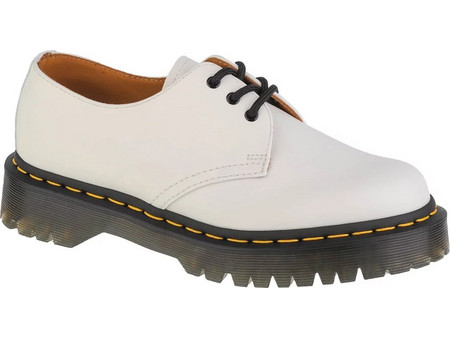 Dr. Martens 1461 Bex Stud Δερμάτινα Γυναικεία Oxfords σε Λευκό Χρώμα 26654100
