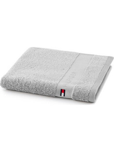 Πετσέτα Legend Γκρι Tommy Hilfiger Προσώπου 50x100εκ. 100% Βαμβάκι
