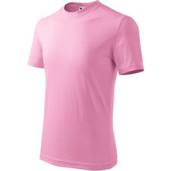 Malfini Παιδικό T-Shirt Κοντομάνικο Ροζ MLI13830