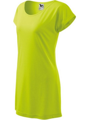 Malfini Love Mini Καλοκαιρινό Καθημερινό Φόρεμα Lime MLI-12362
