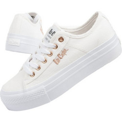 Lee Γυναικεία Sneakers Flatforms Εκρού LCW-24-31-2725LA