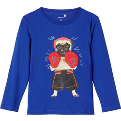 Name It Παιδικό T-Shirt Μακρυμάνικο Royal Blue 13193545