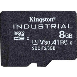 Kingston Industrial microSDHC 8GB Class 10 U3 V30 UHS-I A1