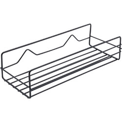 Επιτοίχιο Ράφι Κουζίνας και Μπάνιου 27x10x7cm Άσπρο ή Μαύρο
