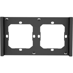 Frame for switch M5 80 double 2-fold SONOFF M5-2C-80-F (graphite/black)
