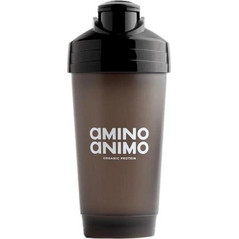 Amino Animo Shaker Πρωτεΐνης 600ml Πλαστικό Μαύρο 1τμχ