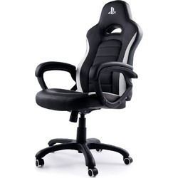 Nacon Καρέκλα Gaming Δερματίνης Μαύρη Λευκή CH-350ESS