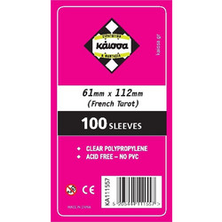 GMS:GR:SLEEVES 61X112(FRENCH TARROT) - ΚΑ111557