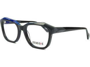 Genesis GV1596 C1 Γυναικείος Σκελετός Γυαλιών Οράσεως Κοκάλινος Μαύρος