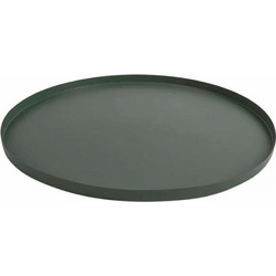 Δίσκος Στρογγυλός PT3536DG Φ39,5x1,5cm Dark Green Present Time Μέταλλο