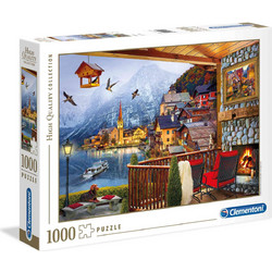 Puzzle Clementoni H.Q. Hallstadt 1000 Κομμάτια