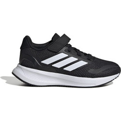 Adidas Runfalcon 5.0 EL Hook Παιδικά Αθλητικά Παπούτσια για Τρέξιμο Μαύρα IE8574
