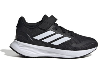 Adidas Runfalcon 5.0 EL Hook Παιδικά Αθλητικά Παπούτσια για Τρέξιμο Μαύρα IE8574