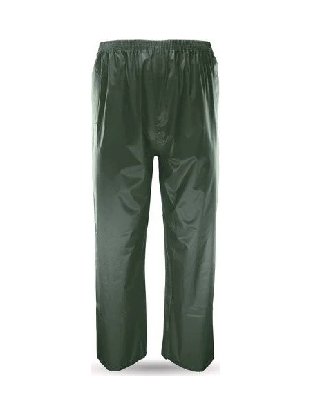 GALAXY Rain Pants Αδιάβροχο Παντελόνι PVC 51-514 - 3XL Πράσινο