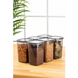 Storage Box Set (6 Pieces) BNMPEGYAS06-12 Anthracite
