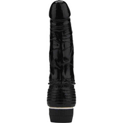 Loving Joy 17.0cm Liquid Silicone Realistic Ρεαλιστικός Δονητής 17cm Μαύρος