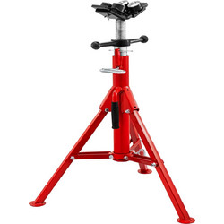 Βάση σωλήνων VEVOR, Μοντέλο V-Head 1107A Head High Folding Pipe Stand, Steel Jack Stand, 2 Ton Capacity Pipe Stand, Pipe Jack Stand 28 ιντσών έως 51,5 ιντσών με μεταφορά 4 σφαιρών