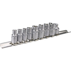 TOPEX Καρυδάκια Torx θηλυκά 1/4" & 3/8" E5-E16 σετ 9τεμ 39D375