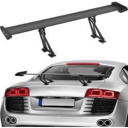 VEVOR Universal Rear Spoiler GT Style Adjustable Trunk Wing Car Racing 43,3''