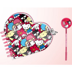 HELLO KITTY & Friends - Gift Box - Secret Diary + Pen