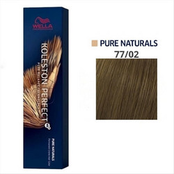 Wella Koleston Perfect Me+ Pure Naturals 77/02 Μέτριο Ξανθό Φυσικό Ματ Μόνιμη Βαφή Μαλλιών 60ml