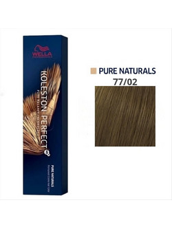 Wella Koleston Perfect Me+ Pure Naturals 77/02 Μέτριο Ξανθό Φυσικό Ματ Μόνιμη Βαφή Μαλλιών 60ml