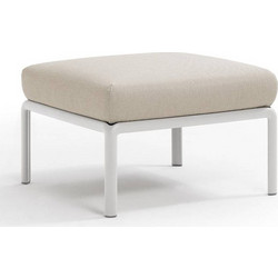 Komodo pouf ref.369 σκαμπό 00 - Bianco 72x72x47,5(47,5)cm