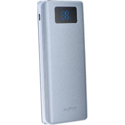 Xipin T1 Power Bank 10000mAh με 2 Θύρες USB-A Silver
