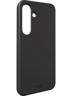 Puro Icon Mag Silicone Case Black (Samsung Galaxy S25)