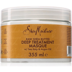 Shea Moisture Raw Butter Μάσκα Μαλλιών για Επανόρθωση για Ξηρά & Ταλαιπωρημένα Μαλλιά 340gr