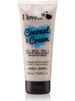 I Love Smoothie Exfoliante Coconut & Cream Scrub Σώματος & Χεριών 200ml