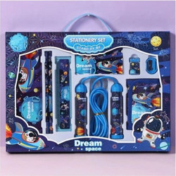 Σετ Σχολικών Ειδών Dream Space Stationary 9 σε 1 - Μπλε