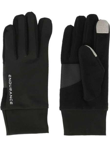 ENDURANCE ΓΑΝΤΙΑ THERMAL RUNNING E141435 1001 ΜΑΥΡΟ