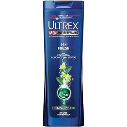 Ultrex Men 24h Fresh Σαμπουάν κατά της Πιτυρίδας 360ml