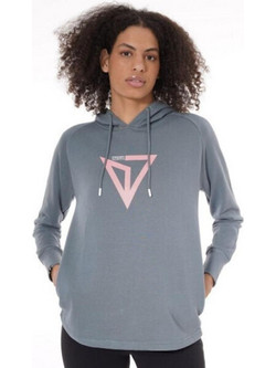 Magnetic North Essential Hoodie Γυναικείο Αθλητικό Φούτερ με Κουκούλα Ανθρακί 22063