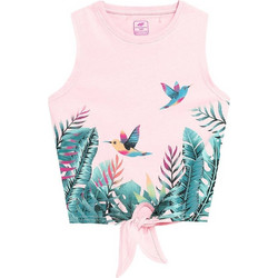 4F Παιδικό T-Shirt Αμάνικο Ροζ 4FJSS23TTSHF391-56S