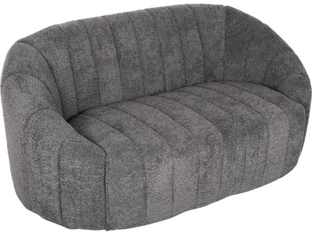 HomeMarkt Moby Διθέσιος Καναπές Γκρι 148x83x66cm HM9595.01
