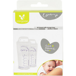 Cangaroo Care Σακουλάκια Αποθήκευσης Μητρικού Γάλακτος 250ml 44τμχ