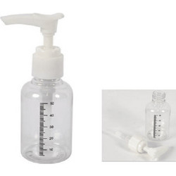 Μπουκαλάκι Πλαστικό Διάφανο με Αντλία 50ml Art.PZ-110013 Welkhome