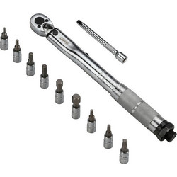 Lampa ΔΥΝΑΜΟΚΛΕΙΔΟ/Ροποκλειδο Torque (ΤΟΡΞ) 1/4 5 25Nm 28cm Crv Με 9 Μυτες & Προεκταση Μηκους 10cm - 1 Τεμ. - (65935)