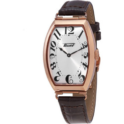 Tissot Ανδρικό Ρολόι με Καφέ Δερμάτινο Λουράκι T128.509.36.032.00
