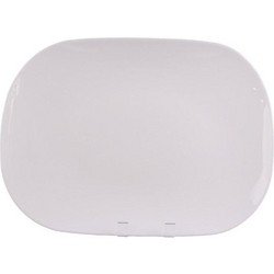 Πιατέλα Σερβιρίσματος Hudson ME23010630 30x22cm White Eaton Γυαλί