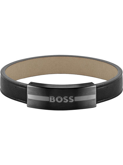 Hugo Boss Ανδρικό Βραχιόλι Χειροπέδα από Ατσάλι 1580490