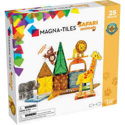 Magna-Tiles Μαγνητικά Πλακίδια Clear Colors Safari Σετ 25τμχ 20925