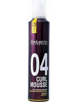 Salerm Curl Αφρός Μαλλιών για Μπούκλες Δυνατό Κράτημα 405ml