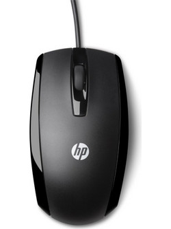 HP X500 Ενσύρματο Ποντίκι Black